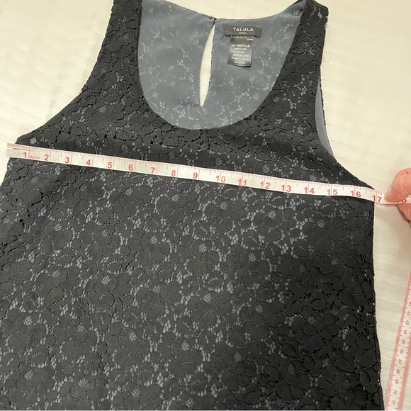 Aritzia Talula Betty Lace Tank Top Black / Grey size Small - Picture 14 of 15